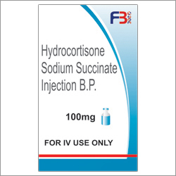 हाइड्रोकार्टिसोन सोडियम सक्सेनेट इंजेक्शन बीपी 100 मिलीग्राम
