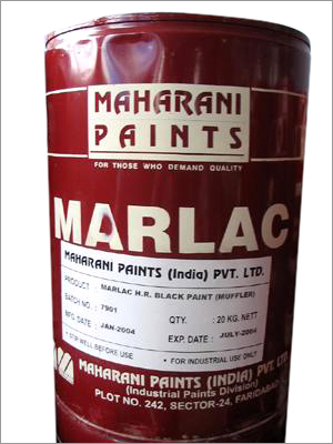 MARLAC H.R. काले रंग का पेंट (मफलर)