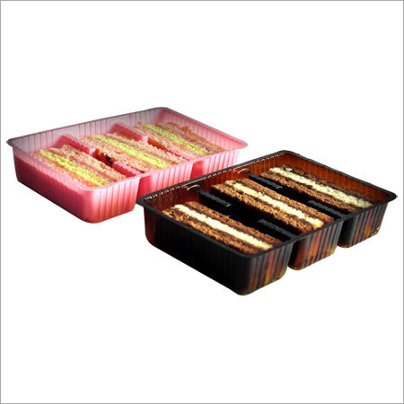 केक प्लास्टिक ट्रे