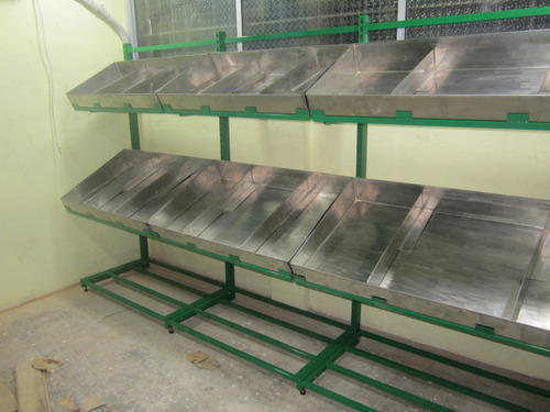 Vegetable Racks Tube Type With Ss Shelves