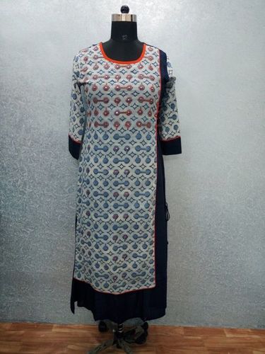 जातीय डिजाइनर कुर्ती