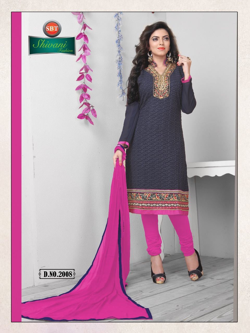 Georgette Work Suits With Nazeen Dupatta Sbt Shivaani Vol-2