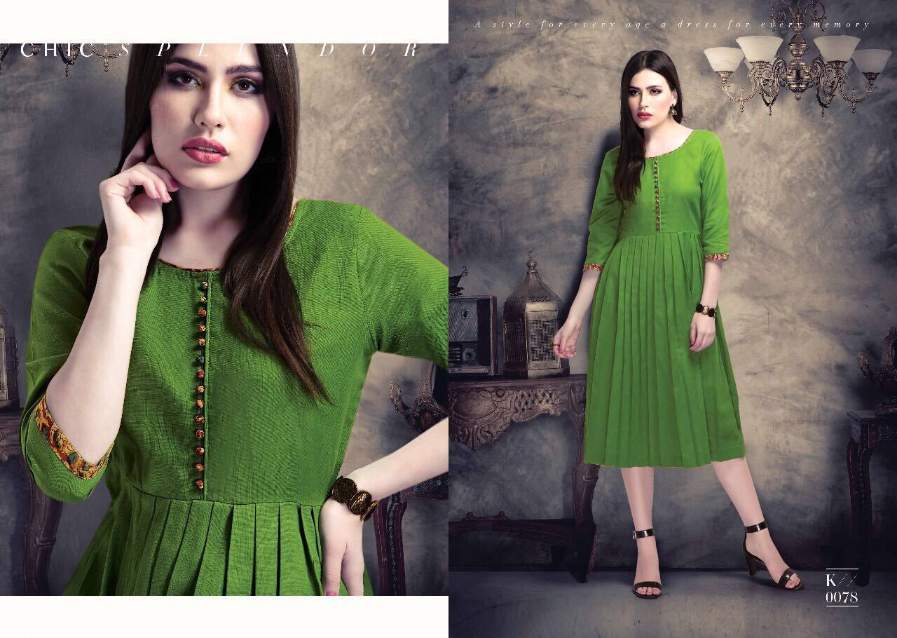 Cotton Kurti - Bombay Heavy Flex Cotton, Length 44", 8 Unique Designs | Perfect For Women's Ethnic Wear
