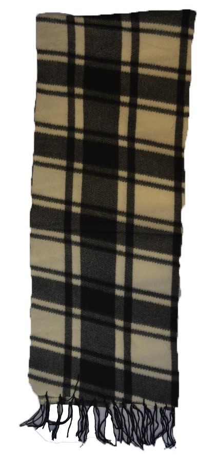 Acrylic Muffler - 100% Acrylic, 30x135 Cm | Machine Made, Printed Pattern, Daily Use For Men, Custom Colors Available