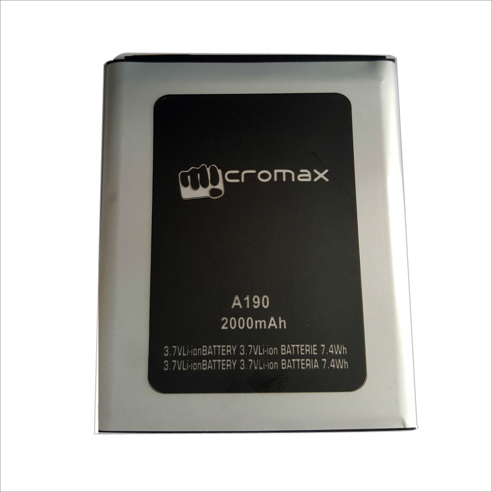 Battery For Micromax A190 Canvas Hd Plus Mobile
