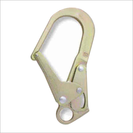 Safety Hook Connector - Brass Material | Durable Design, Secure Locking Mechanism, Versatile Application