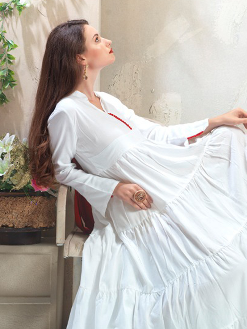 Anarkali Pattern Kurti