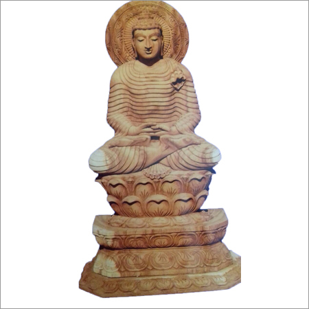 लकड़ी के बुद्ध के आंकड़े
