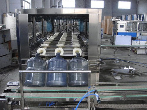 20 Litre Jar Rinsing & Filling Machine