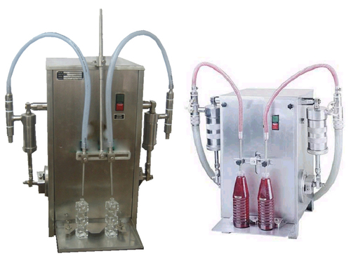 Semi-liquid filling machine