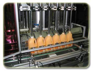 Volumetric type liquid filling machine