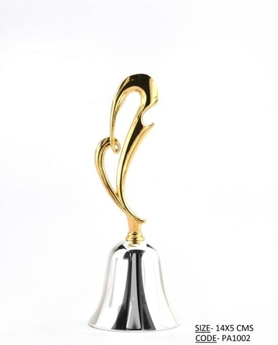 Metal Silver Plated Pooja Ghanti (Bell) - Pa1002