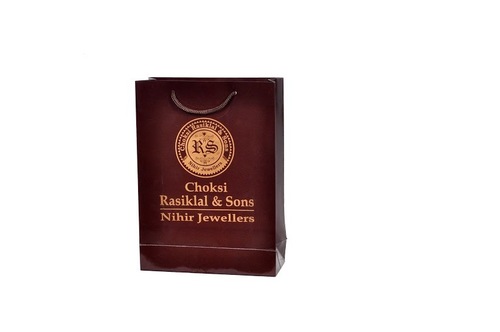 रिटेल कलर पेपर बैग