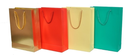 खुदरा रंगीन कागज बैग