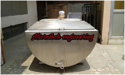 Bulk Milk Cooler - 500-5000 Liters Capacity, Stainless Steel 304/316, Customized Design with Digital Temperature Control & Noise-Free Operation