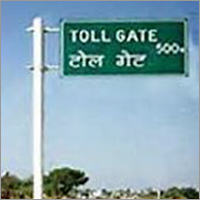 केंटिलिवर साइन बोर्ड