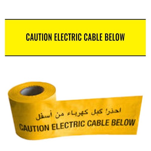 Detectable Warning Tape Width: 75 - 400 Millimeter (Mm)