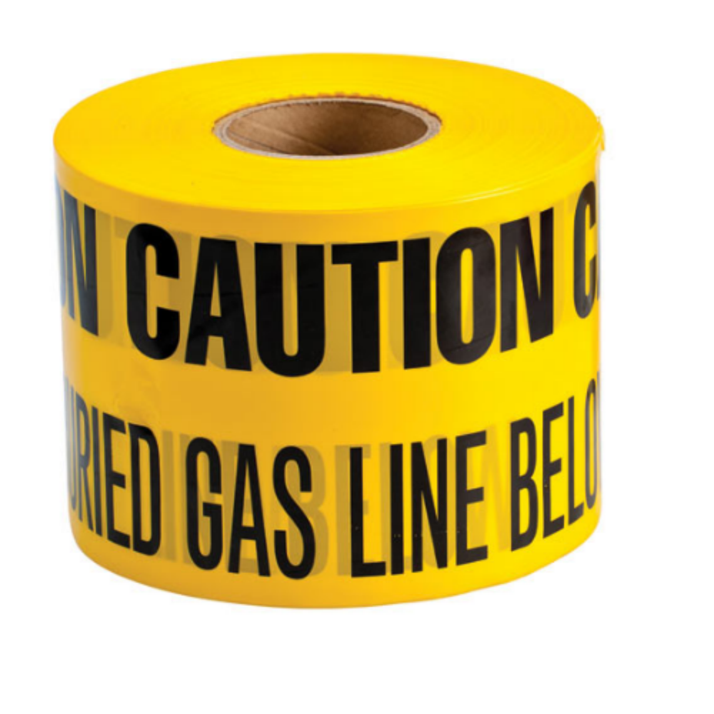 RJIL JIO Warning Tape - LDPE Material, 150MM to 200MM Width, Red and Orange Color, 200m & 300m Length | Abrasion Resistant, Easy to Apply & Remove