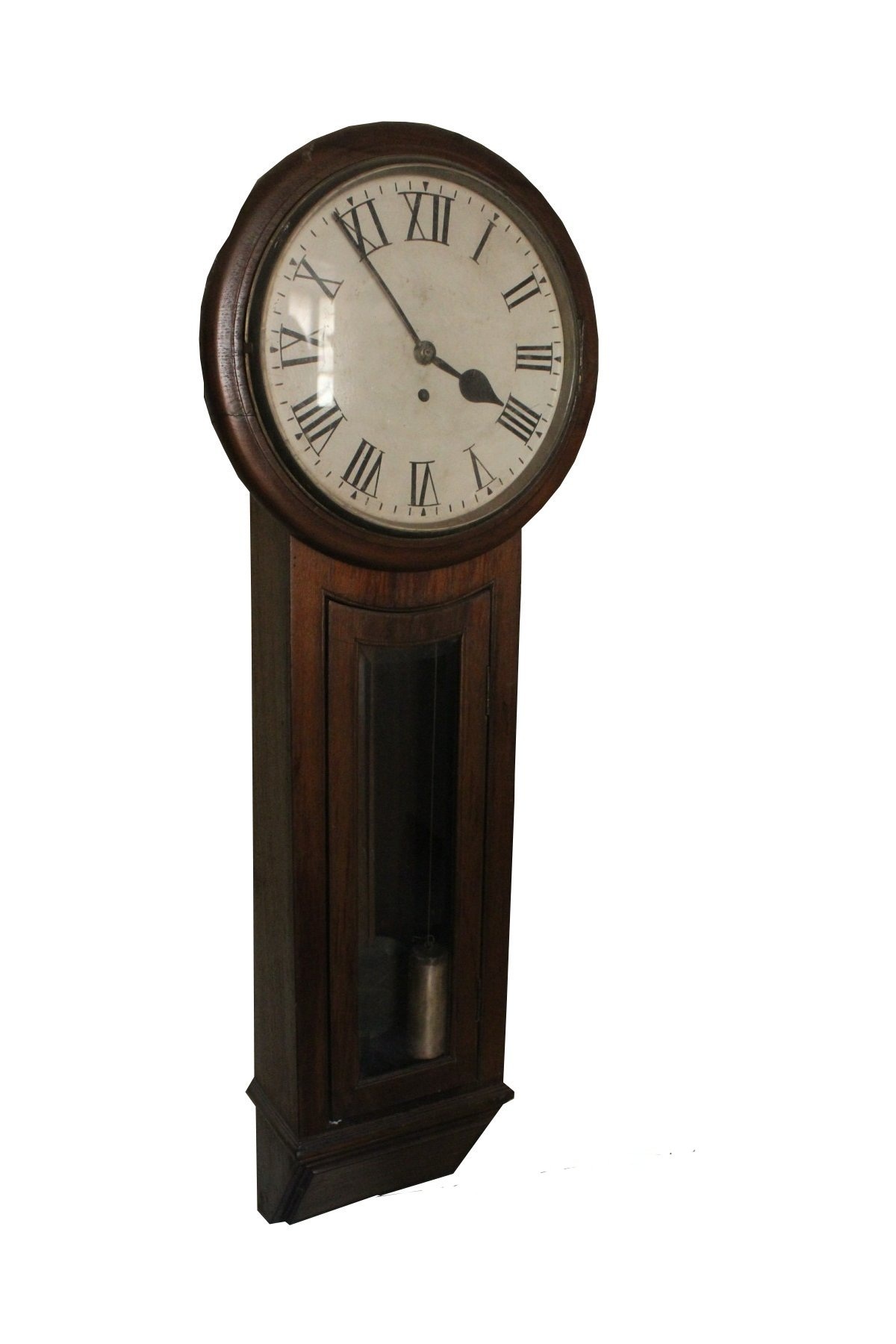 Brown Polish Genuine Single Weight Wall Clock