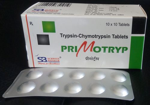 Trypsin Chymotrypsin Tablets Application: Commercial