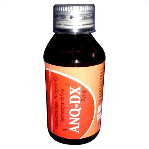 Dextromethorphan Hydrobromide Syrup - Liquid Formulation | Antihistamine and Cough Suppressant for Allergies and Colds, Quality Assured