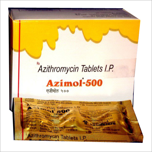 Azithromycin Tablets 500mg की टैबलेट्स एक स्ट्रॉन्ग एंटीबायोटिक होती हैं, जिसका उपयोग विभिन्न प्रकार के बैक्टीरियल संक्रमणों के इलाज के लिए किया जाता है। यह दवा संक्रमण को खत्म करने में मदद करती है और रोग की लक्षणों को कम करती है।