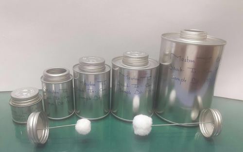 Brush Tin Container