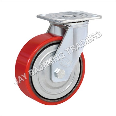 भारी शुल्क पीयू कैस्टर पहिये