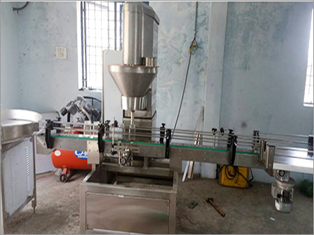 Automatic Powder Bottle Filling Machine