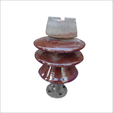 High Voltage Insulator - Stainless Steel Polished Finish | Ideal for Power Transmission, Telephone Lines, and Lightning Conductors