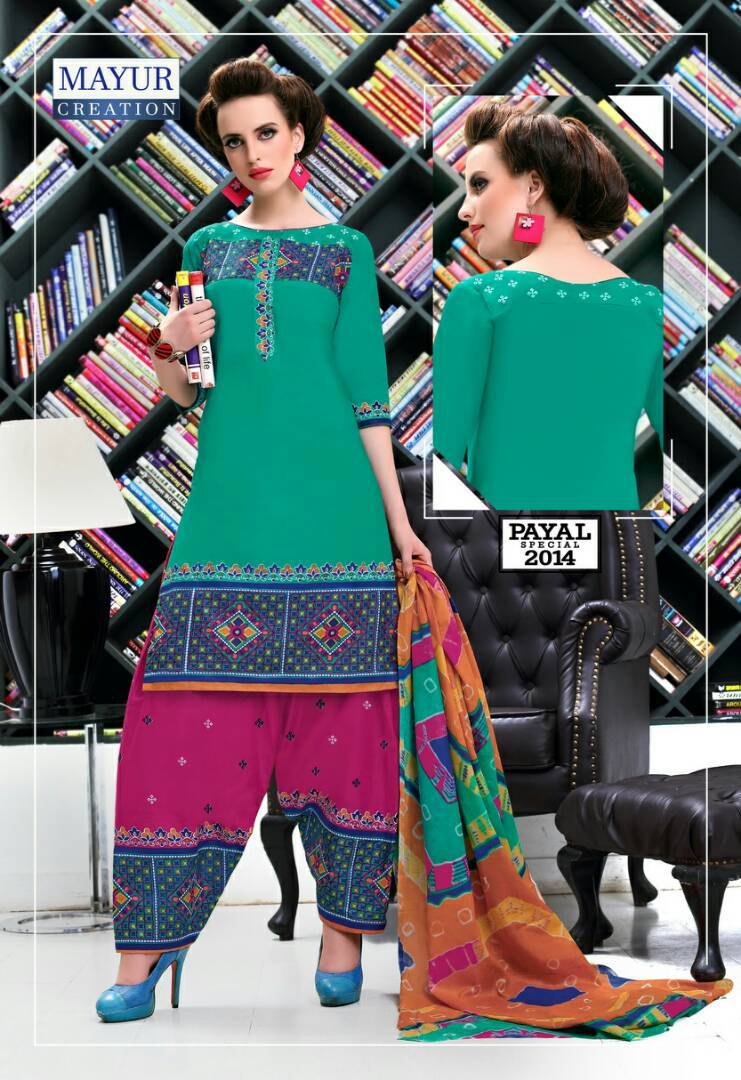 Cotton Printed Dress Mayur Payal Patiyala 2