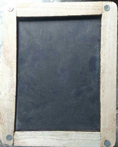 Wooden Writing Slate - Material: Plastic And Natural Stone