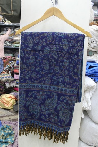 Blue Rasin Shawl