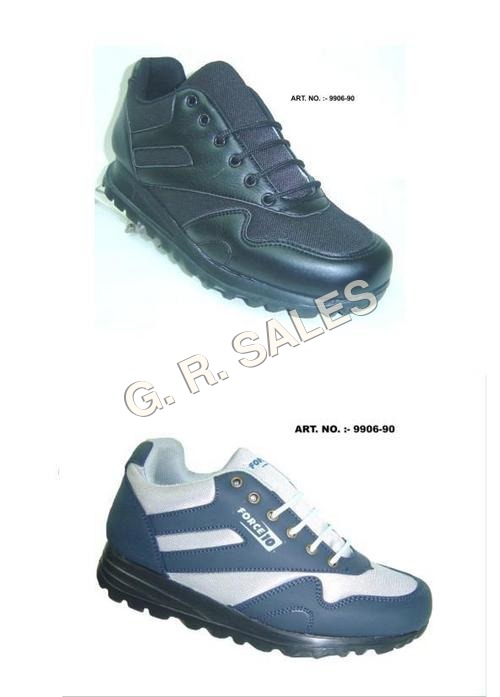 Designer Sports Shoes - EVA Insole, Size 40-44 | Lace Closure, Black Color for Men