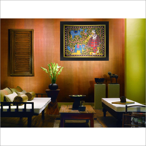 मिथिला दीवार चित्रकला