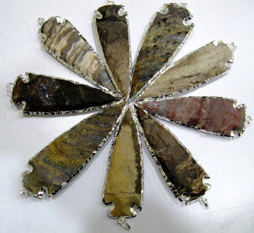 Multi Big Jasper Arrowheads Bird Points .