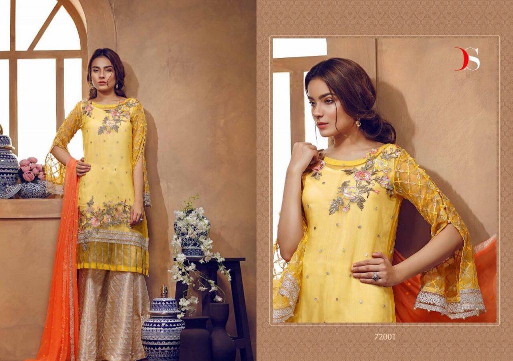 Poly Georgette Salwar Suit
