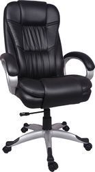 कैस्काडा हाई बैक ब्लैक कलर चेयर