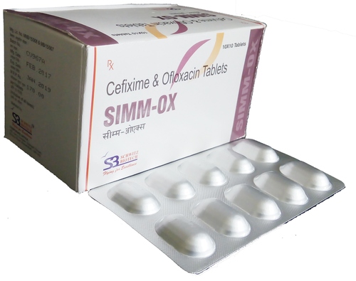 Cefixime 200Mg And Ofloxacin 200Mg Tablet Application: Bacteria