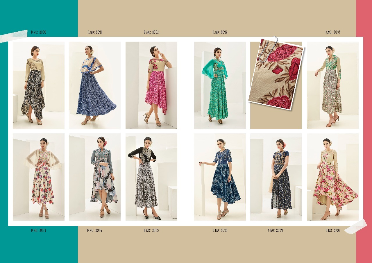 Georgette Kurti - L 40 Inches, Xl 42 Inches, Xxl 44 Inches | Elegant Ethnic Wear, Luxurious Banglori Silk Blend, Fashion-forward Designs