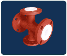 PTFE Lined Unequal Cross