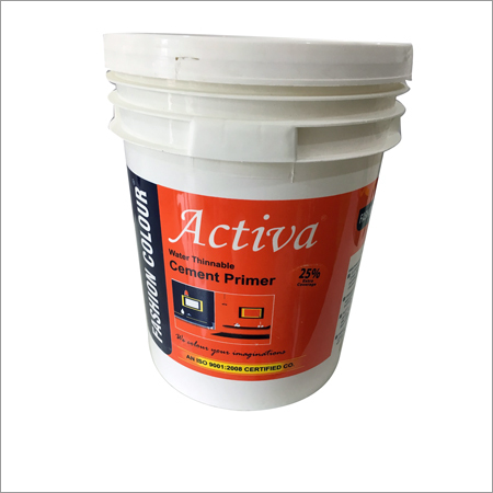 Water Based Cement Primer - Polyurethane Liquid, Red Color | Quick Drying, Superior Adhesion, Excellent Coat Coverage