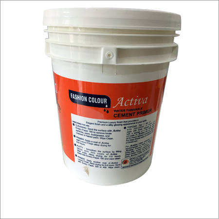 Cement Floor Primer - Liquid Sodium Alginate, 97% Purity | Solvent-Based, Direct Spray Application, Excellent Top Coat Adhesion