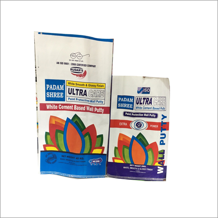 40 Kg Wall Putty - Polymer-based Formula, Smooth Finish for Office & Home Use | Good Tensile Adhesion, Water & Abrasion Resistance