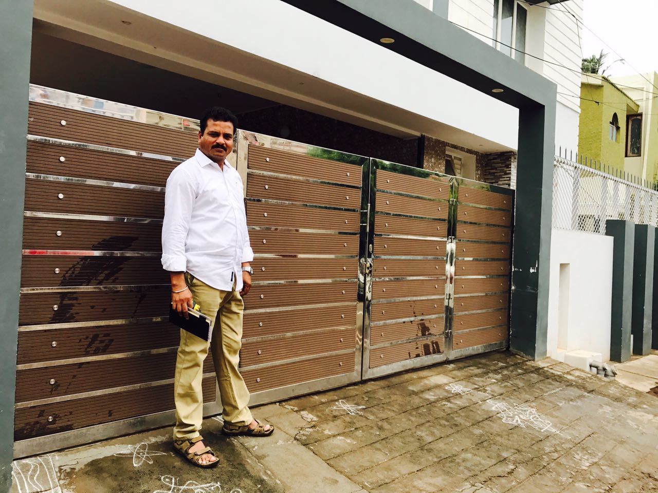 Stainless Steel Main Gates