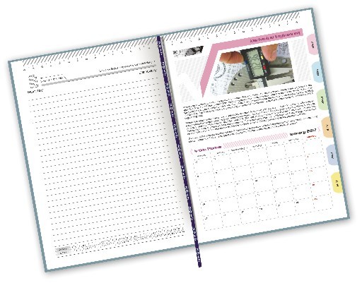 Engineering Diary Perfect Binding