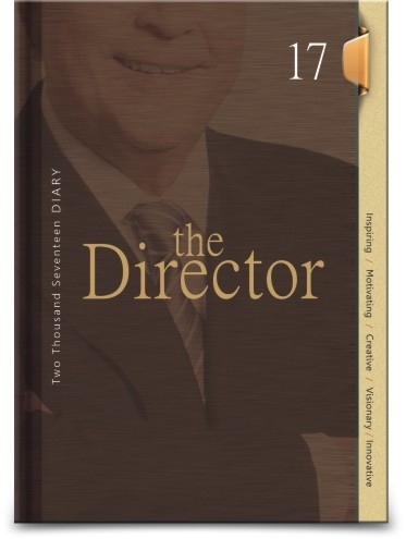 Director Diary - A4 Size 215x300 Mm, 16 Pages Of International Information With Full Page Month Cut And Daily Planning