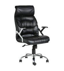 Doblepiel Executive Hb Black Chair