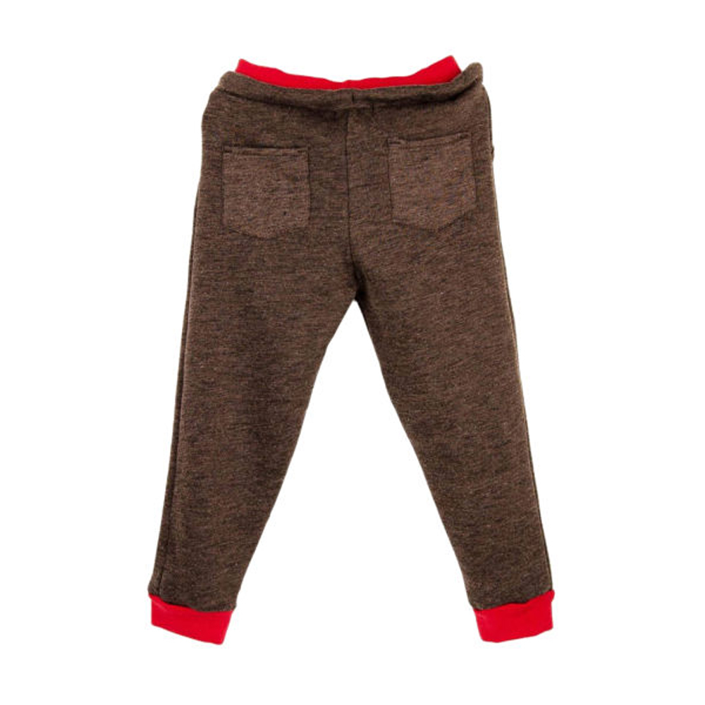 Girls Brown Track Pants