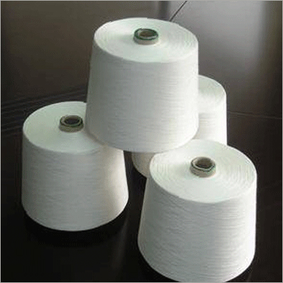 Carded Cotton Yarn - 20s Yarn Count, S Twist, White Color , 1 kg Cone with 1000 Meters Length and Excellent Strength